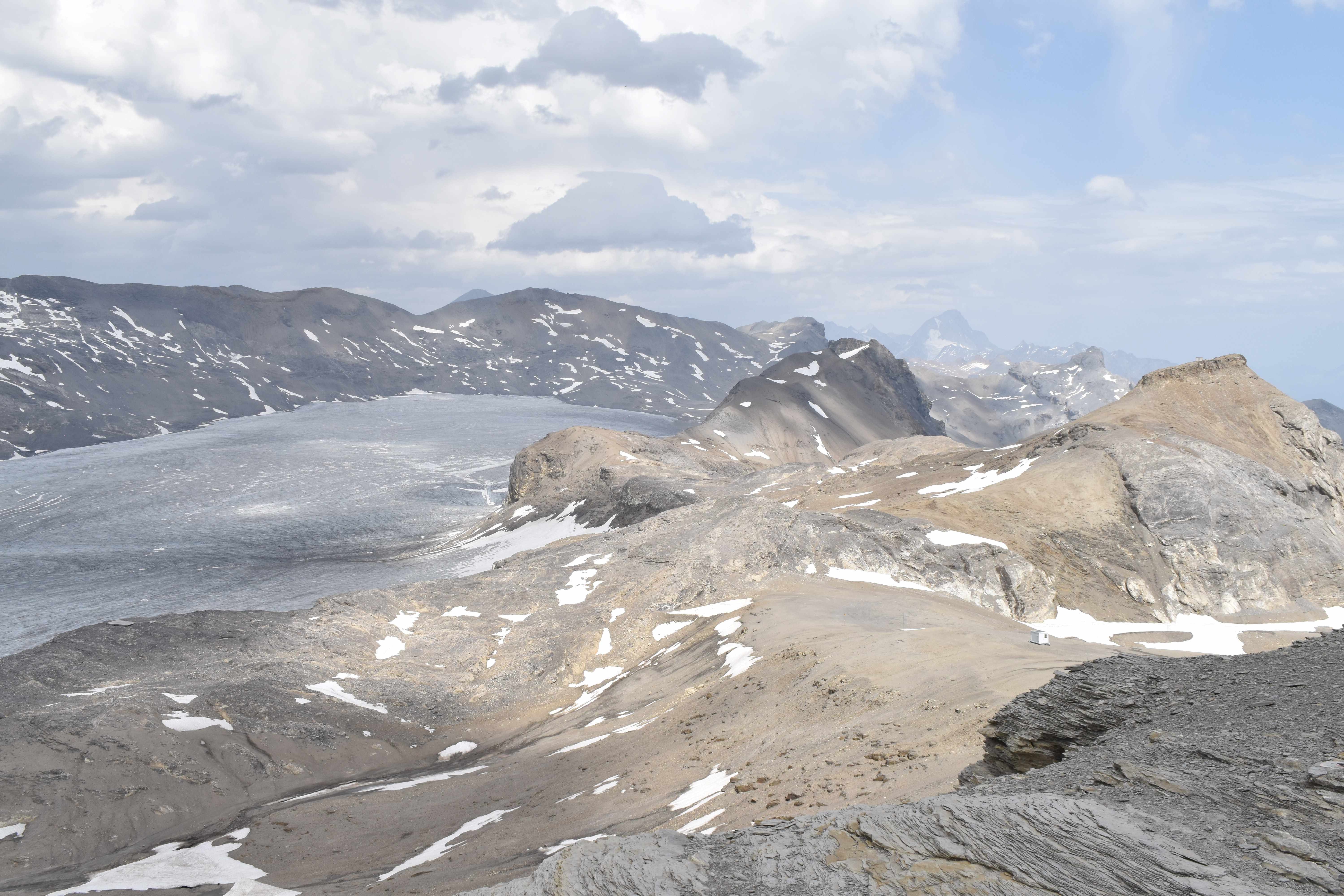 Glacier von der Pointe de la Plaine Morte